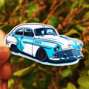 Car stickers for laptop and mobile